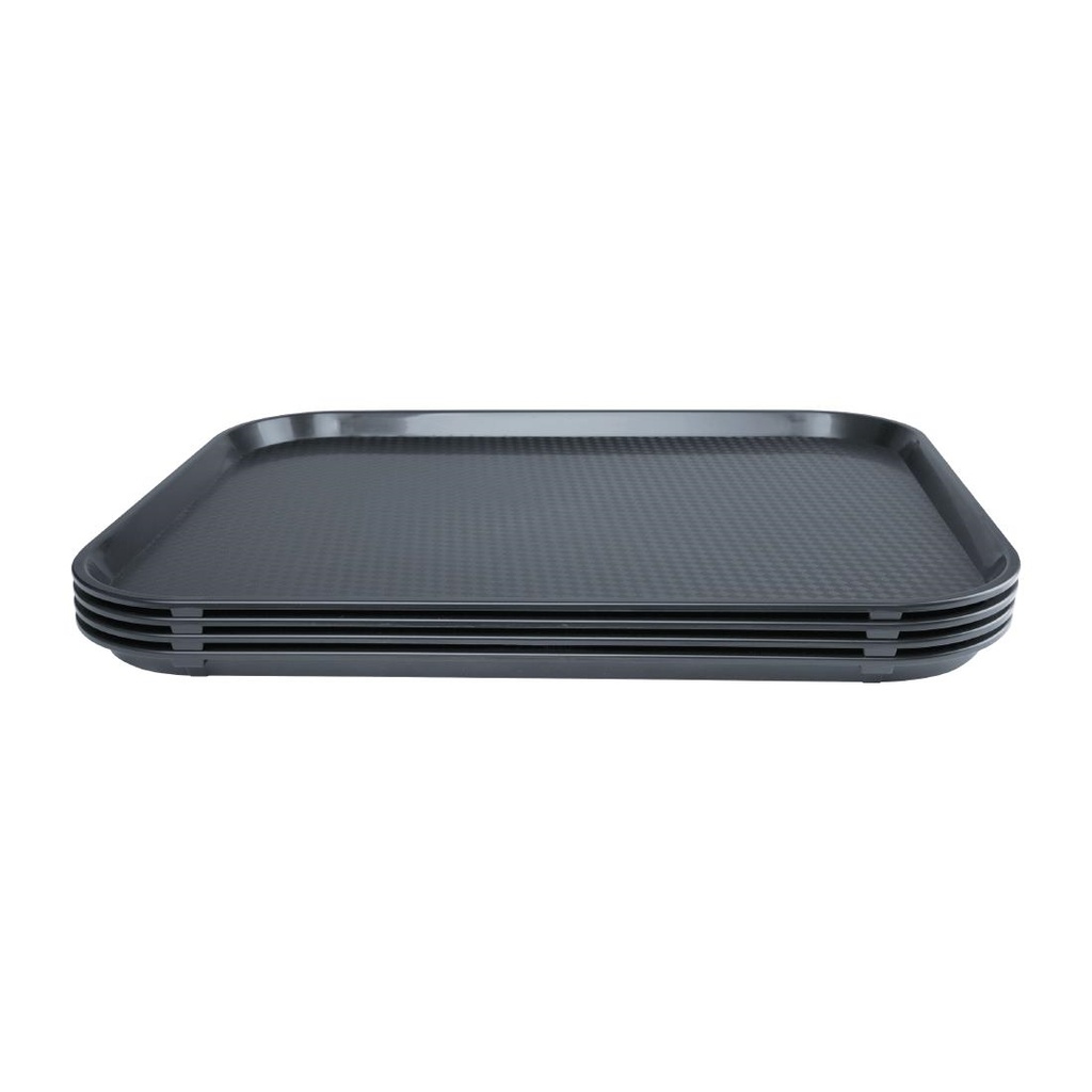 Plateau self-service Olympia Kristallon anthracite 340 x 450 mm