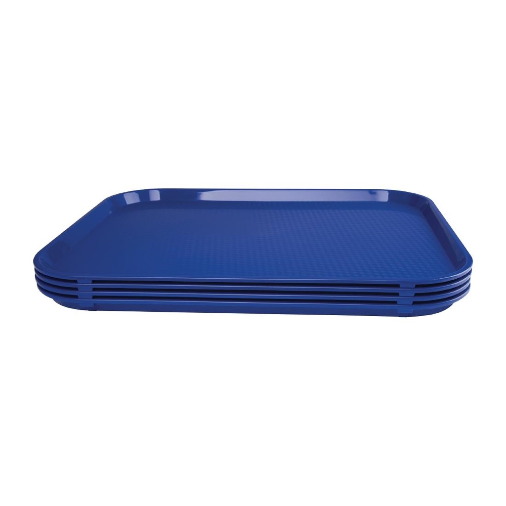 Plateau self-service Olympia Kristallon bleu 450 x 350mm