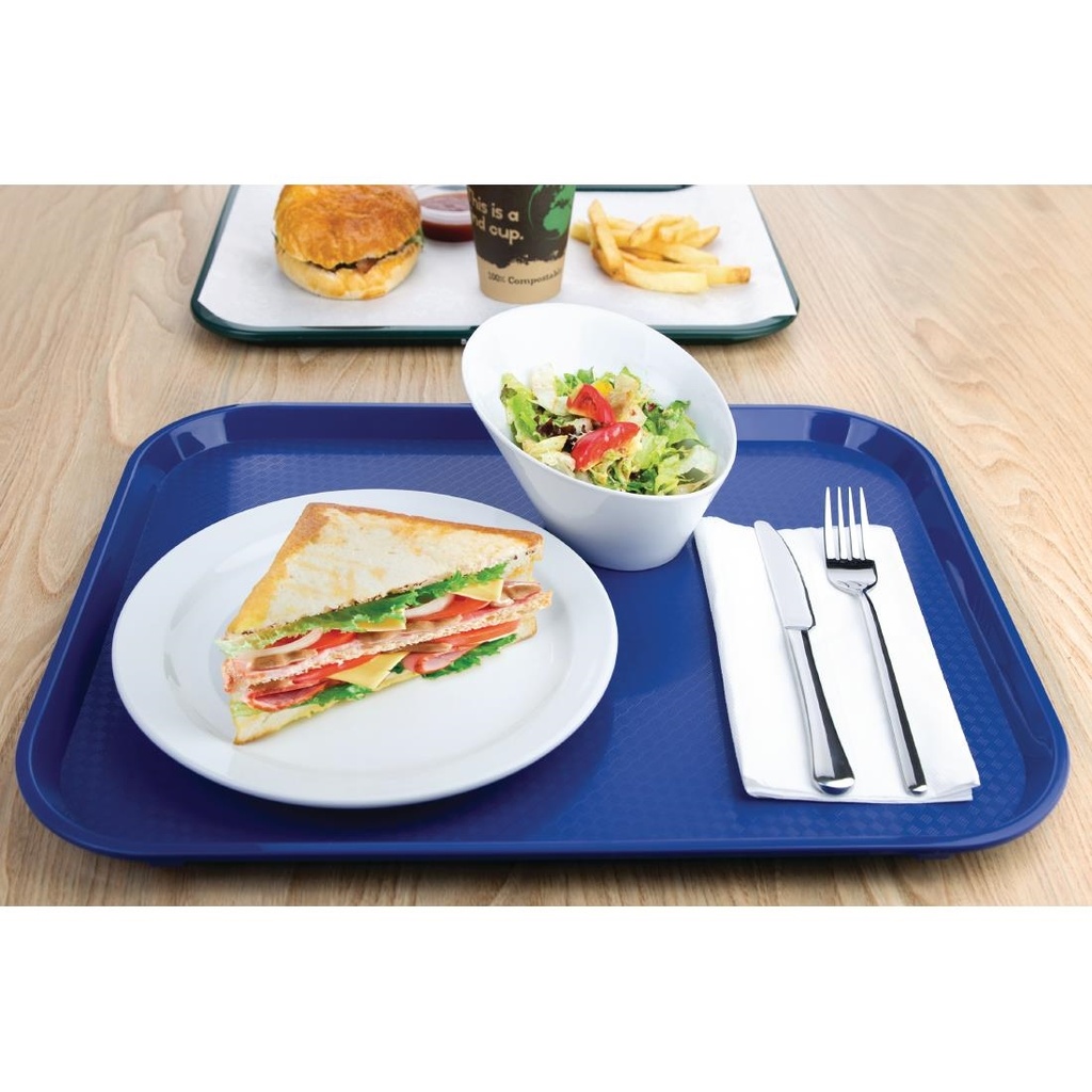 Plateau self-service Olympia Kristallon bleu 450 x 350mm