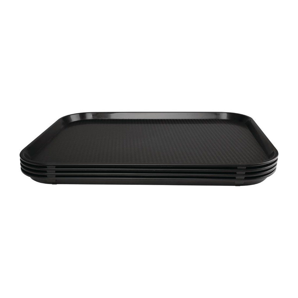 Plateau self-service Olympia Kristallon noir 450 x 350mm