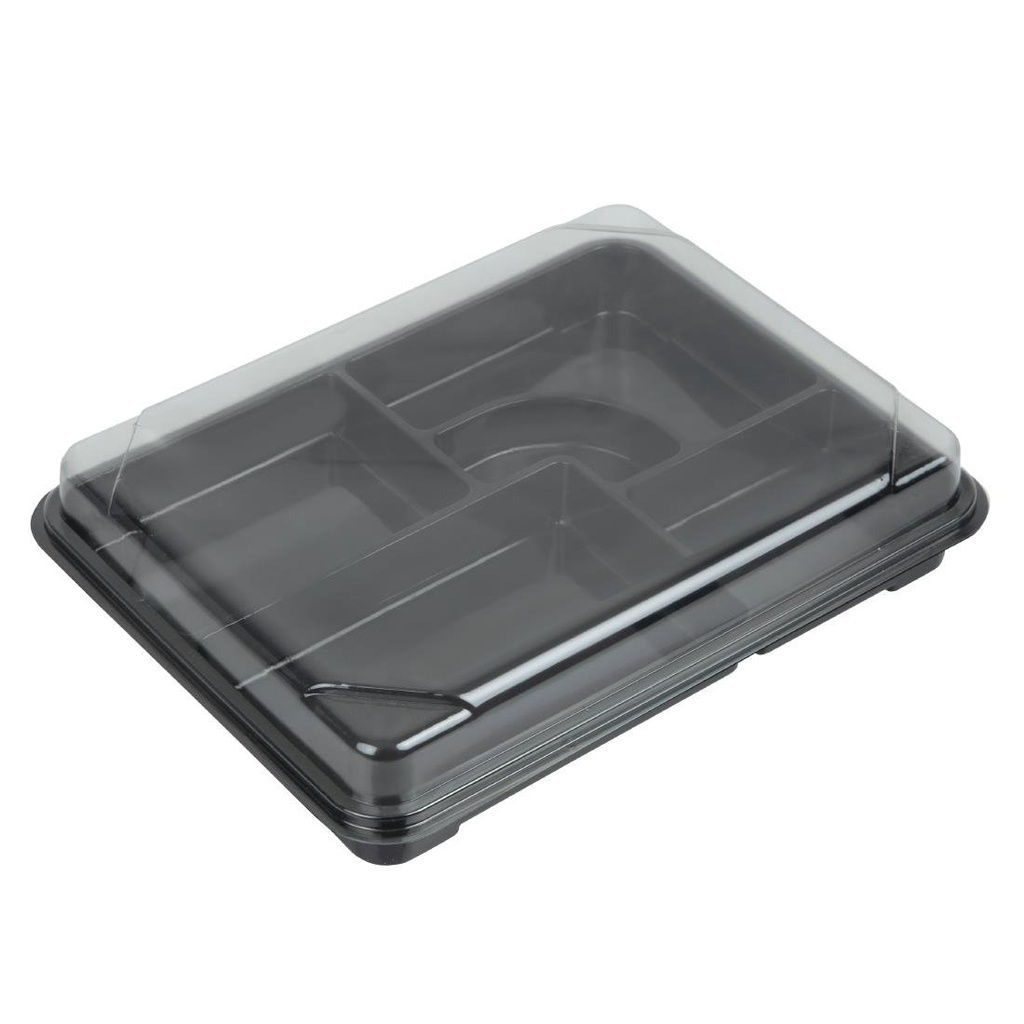 Plateaux repas recyclables Bento Faerch 263 x 201 mm (lot de 90)