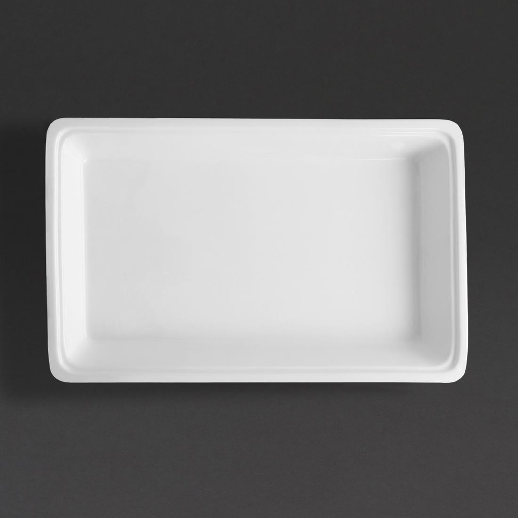 Plat en porcelaine GN 1/1 65mm Olympia