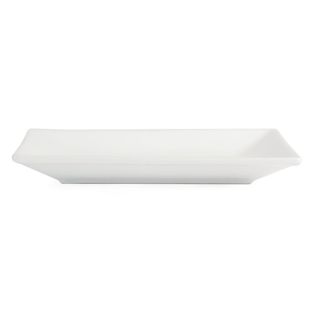 Plat rectangulaire de service 200 x 130mm Olympia (Lot de 6)