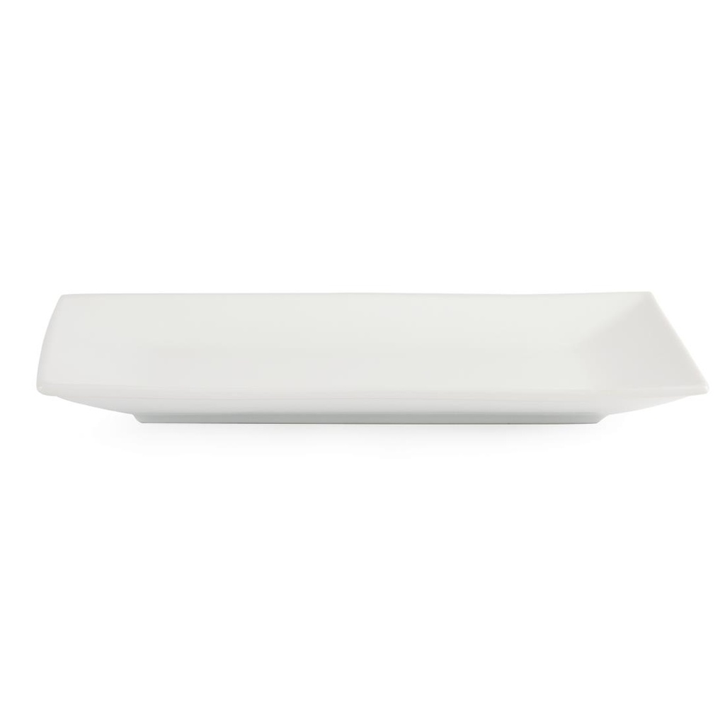 Plat rectangulaire de service 310 x 180mm Olympia (Lot de 2)