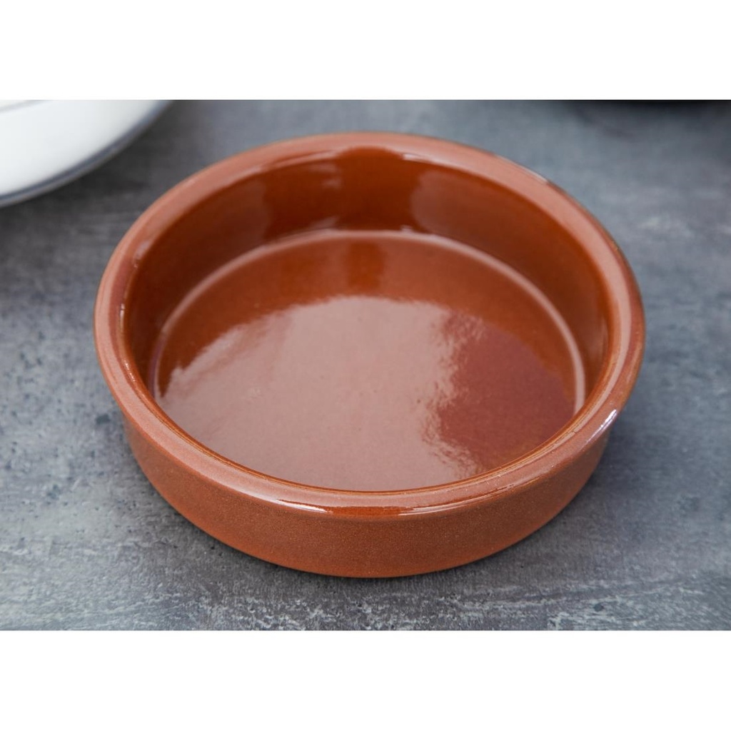 Plats à tapas en terre cuite 150 mm (lot de 24)