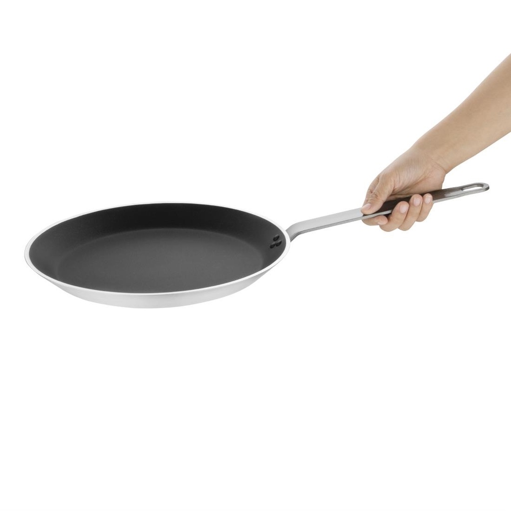 Poêle à crêpes antiadhésive Vogue teflon platinum plus 300mm