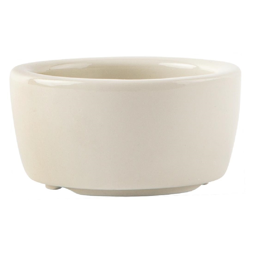 Pot à beurre Ivory Olympia (Lot de 12)