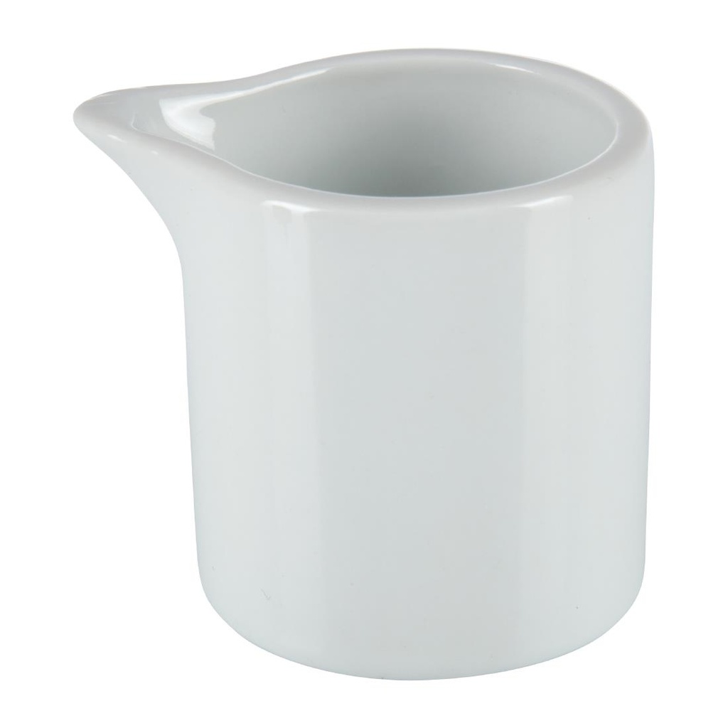 Pots à lait blancs 57ml Olympia Whiteware (Lot de 6)