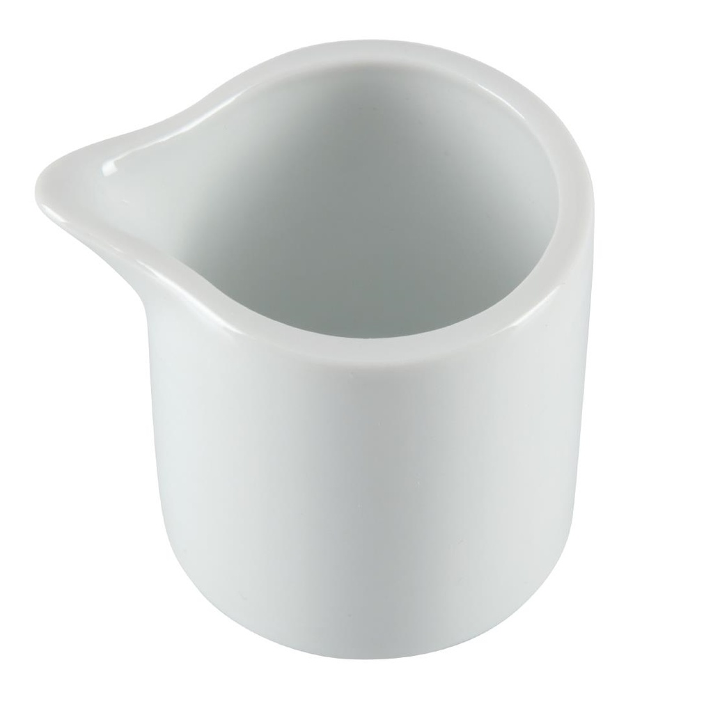 Pots à lait blancs 57ml Olympia Whiteware (Lot de 6)