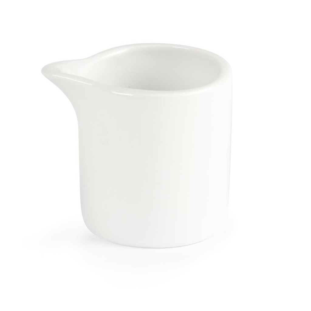 Pots à lait blancs 57ml Olympia Whiteware (Lot de 6)