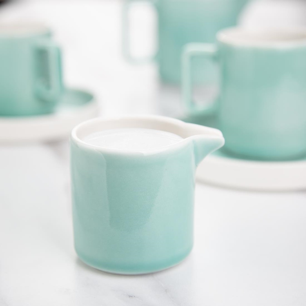 Pots à lait Olympia Fondant verts 85,5ml (lot de 12)