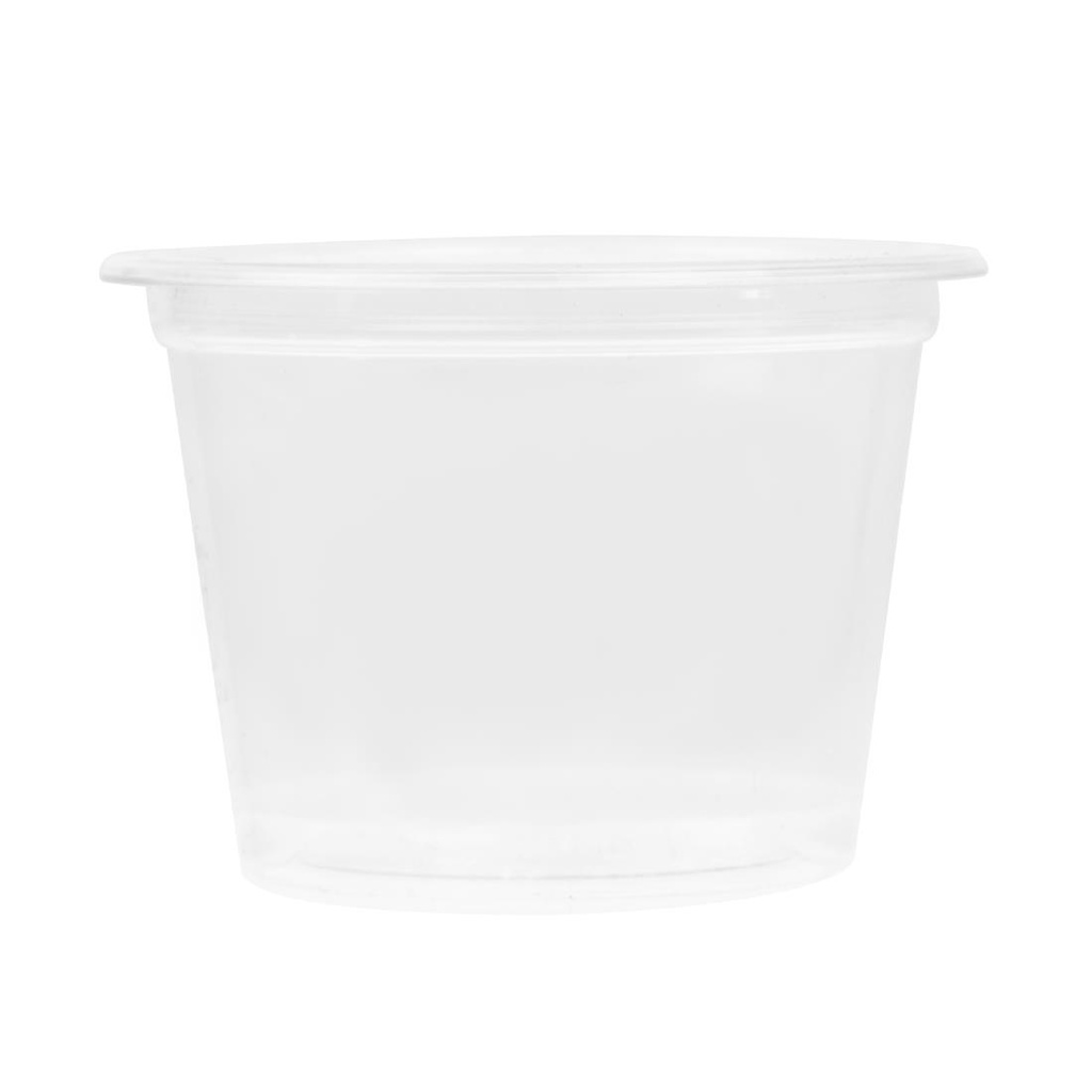 Pots à sauce PLA compostables Vegware 28ml (x5000)