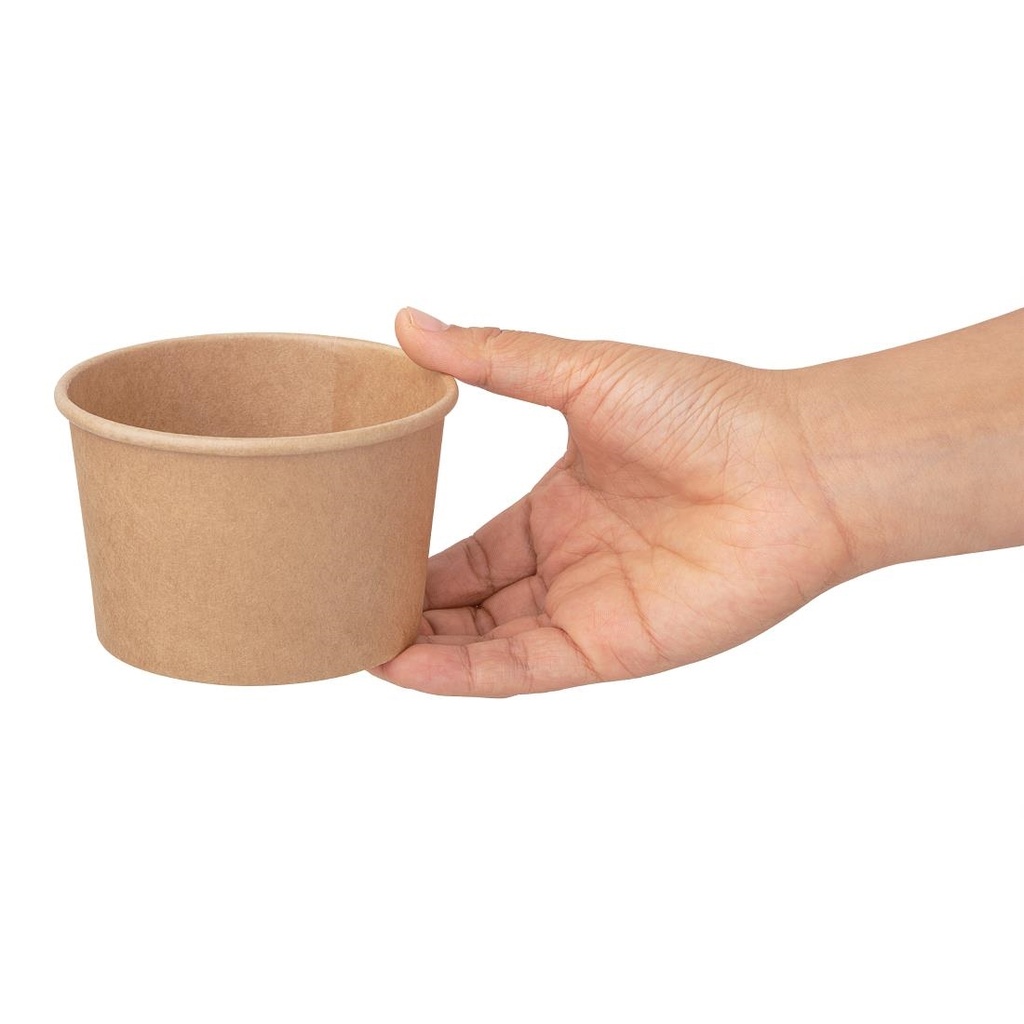 Pots à soupe compostables en PLA Fiesta Compostable 98 mm 230ml (lot de 500)