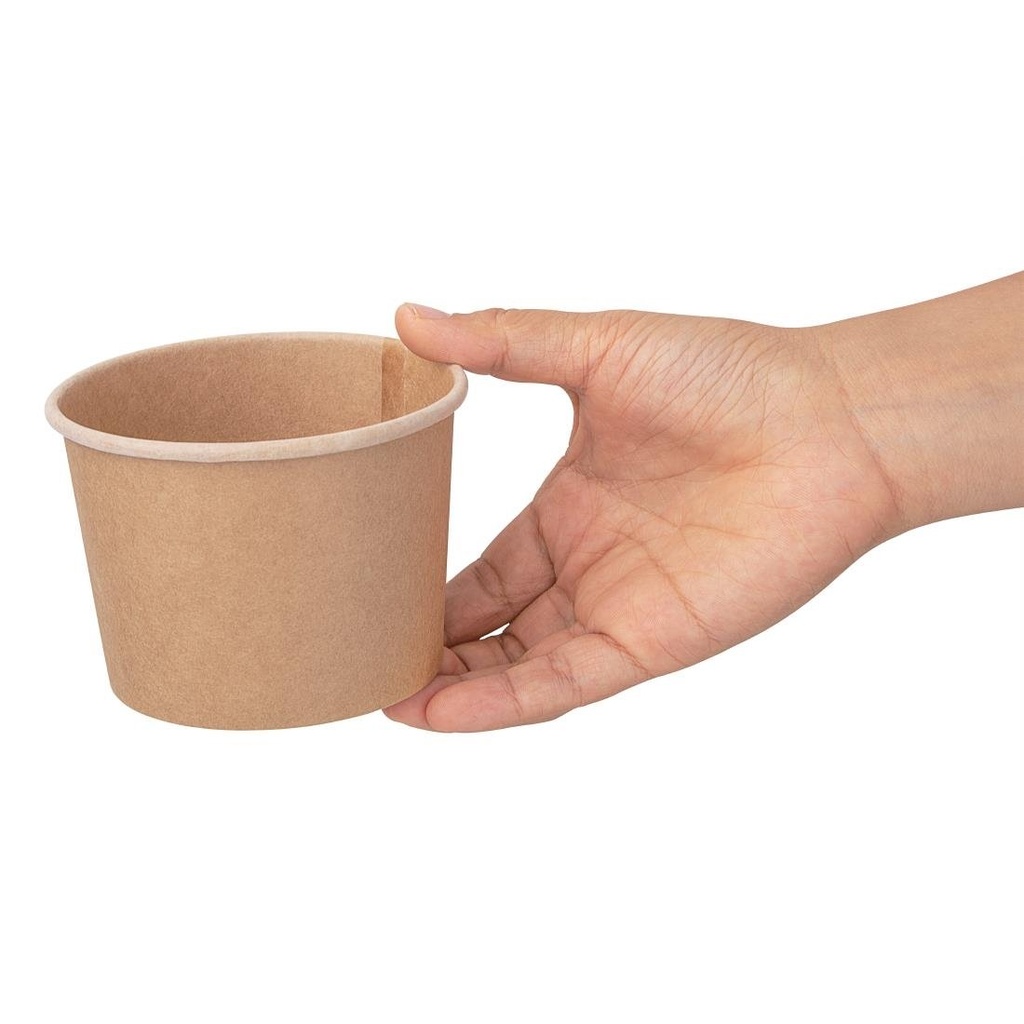 Pots à soupe compostables en PLA Fiesta Compostable 98 mm - 34 cl (x500)