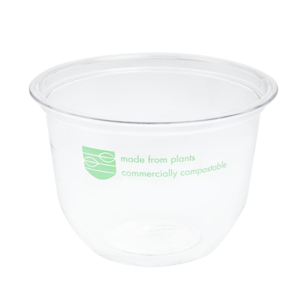 Pots Deli en PLA compostables série 96 Vegware 284ml (lot de 1000)