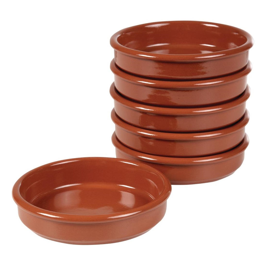 Ramequins crème brûlée Terracotta 130 mm (lot de 24)