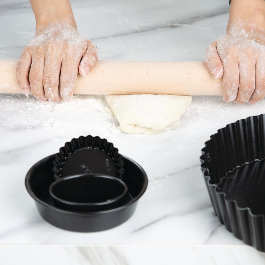 Rouleau à pâtisserie en bois Vogue