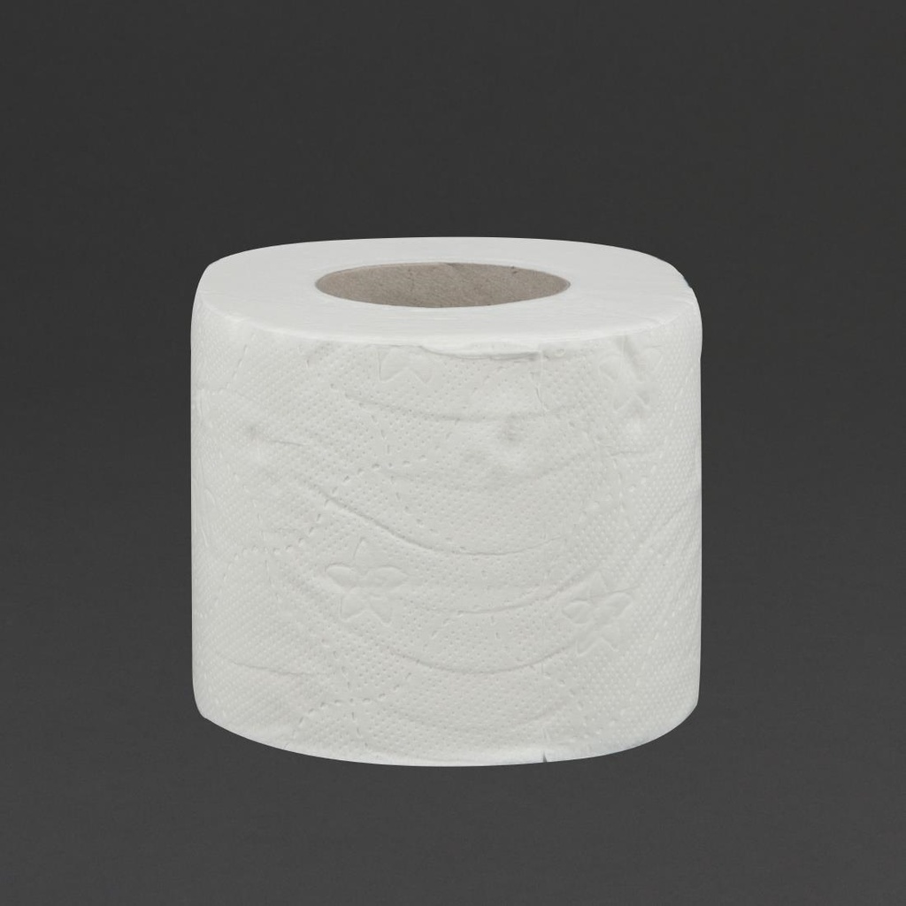 Rouleau de papier toilette 2 plis Jantex (Lot de 36)