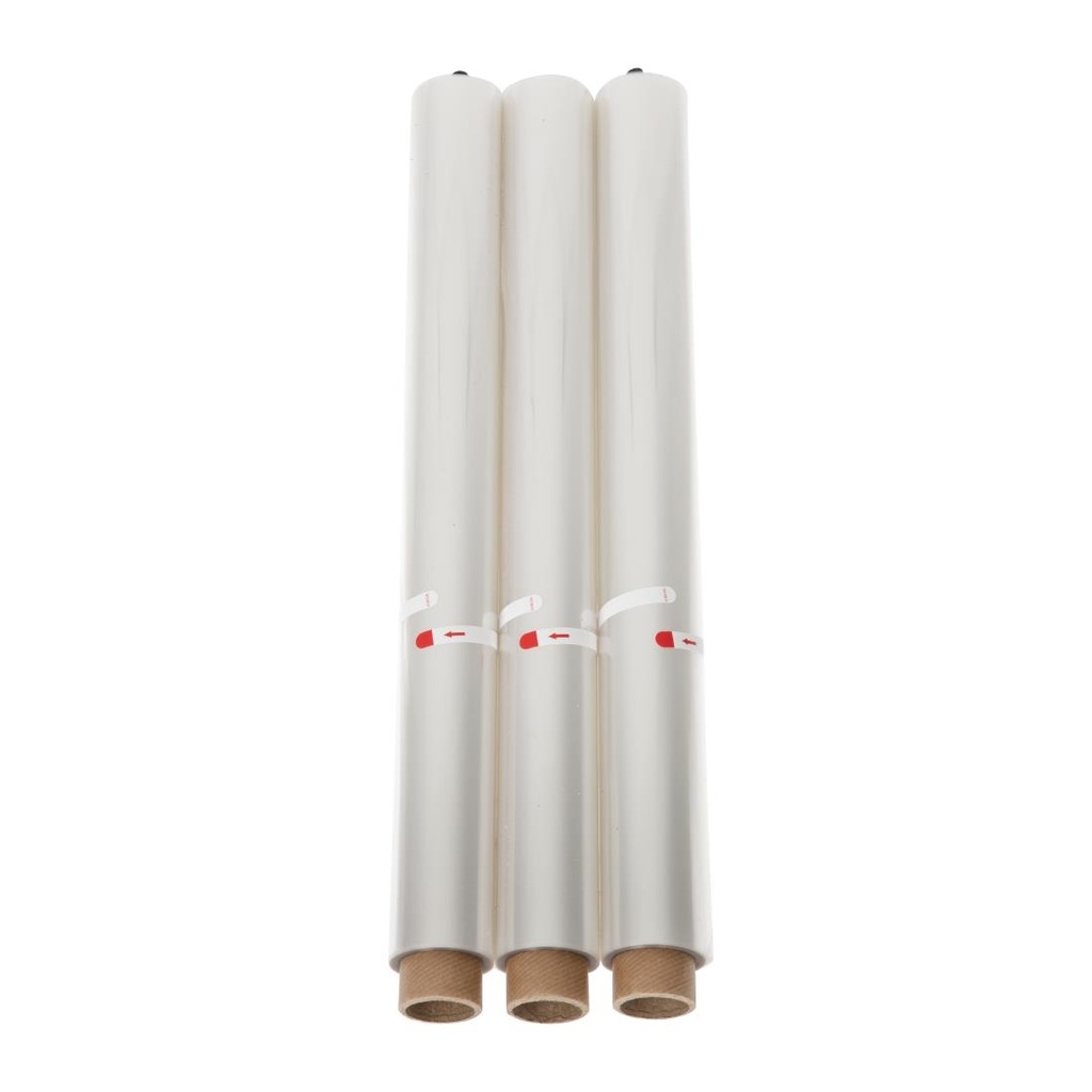 Rouleaux de film de cuisson Wrapmaster 450mm (Lot de 3)