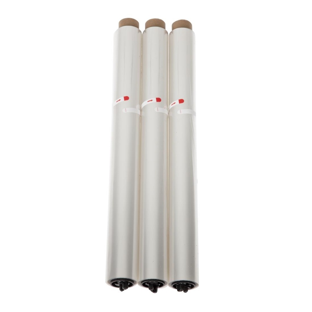 Rouleaux de film de cuisson Wrapmaster 450mm (Lot de 3)