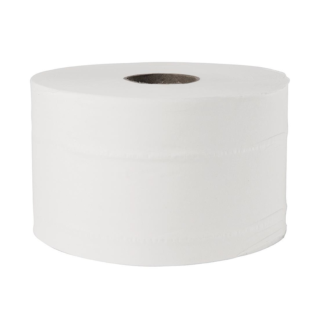 Rouleaux de papier hygiénique micro double Jantex (Lot de 24)