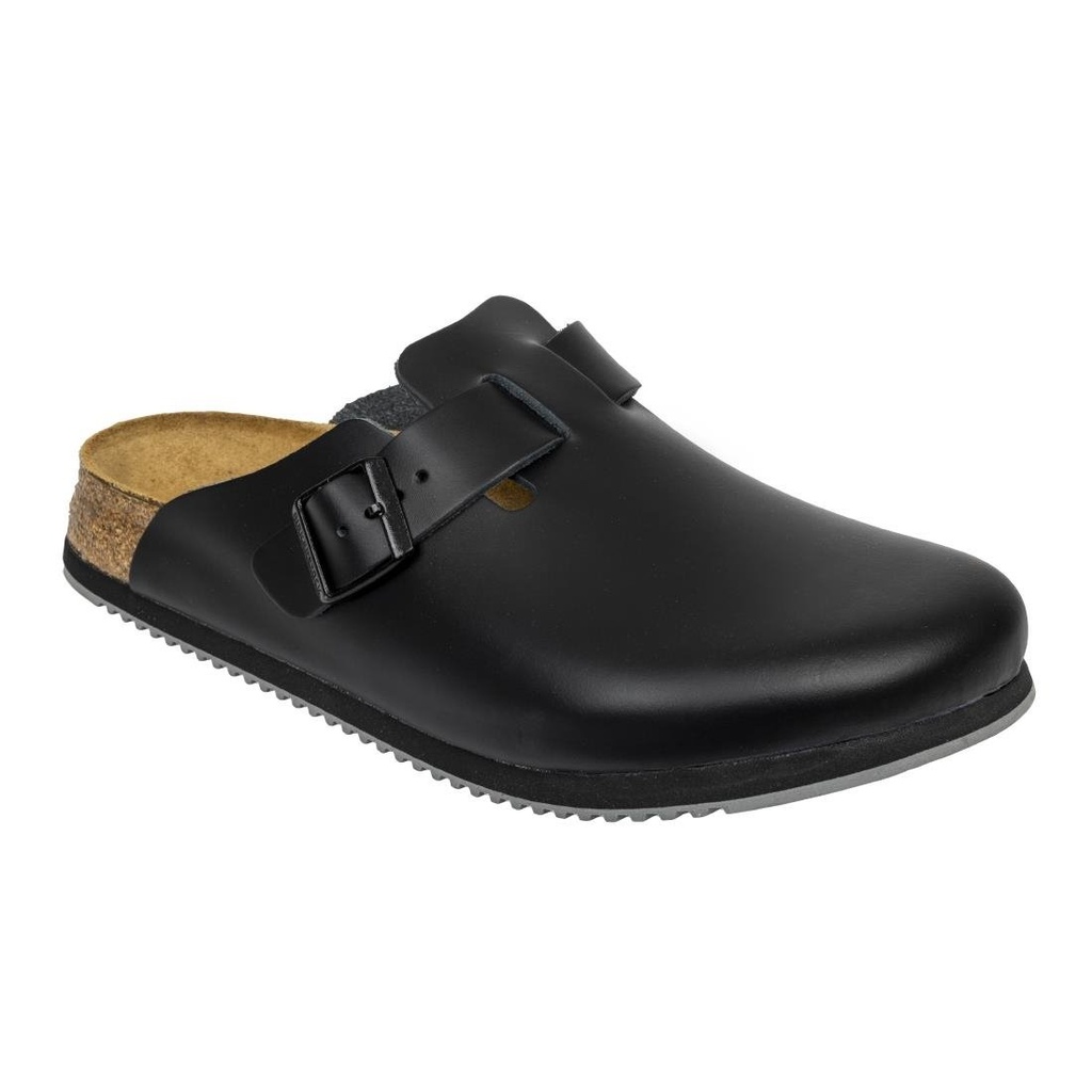 Sabots professionnels noirs Boston adhérence Birkenstock 40