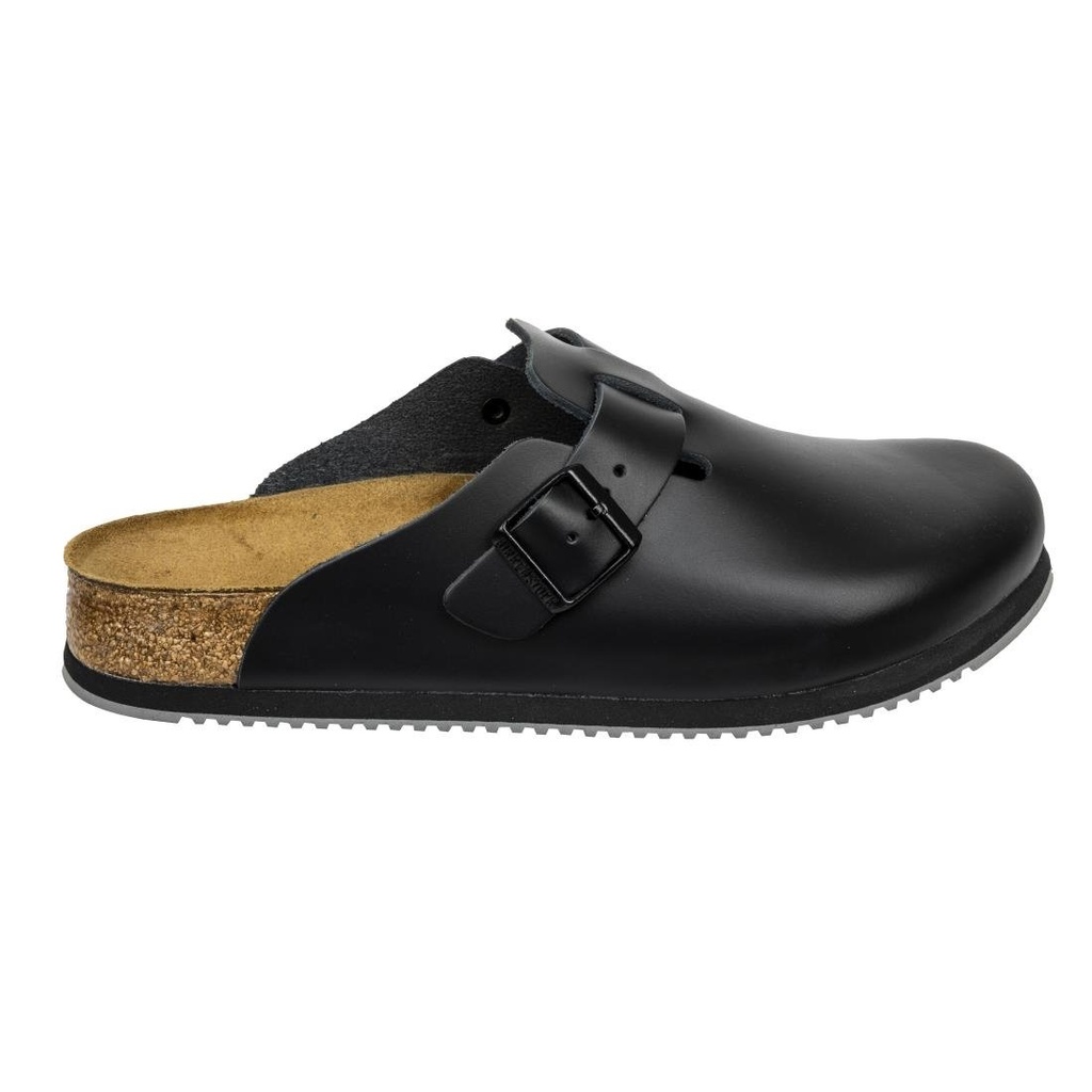 Sabots professionnels noirs Boston adhérence Birkenstock 40