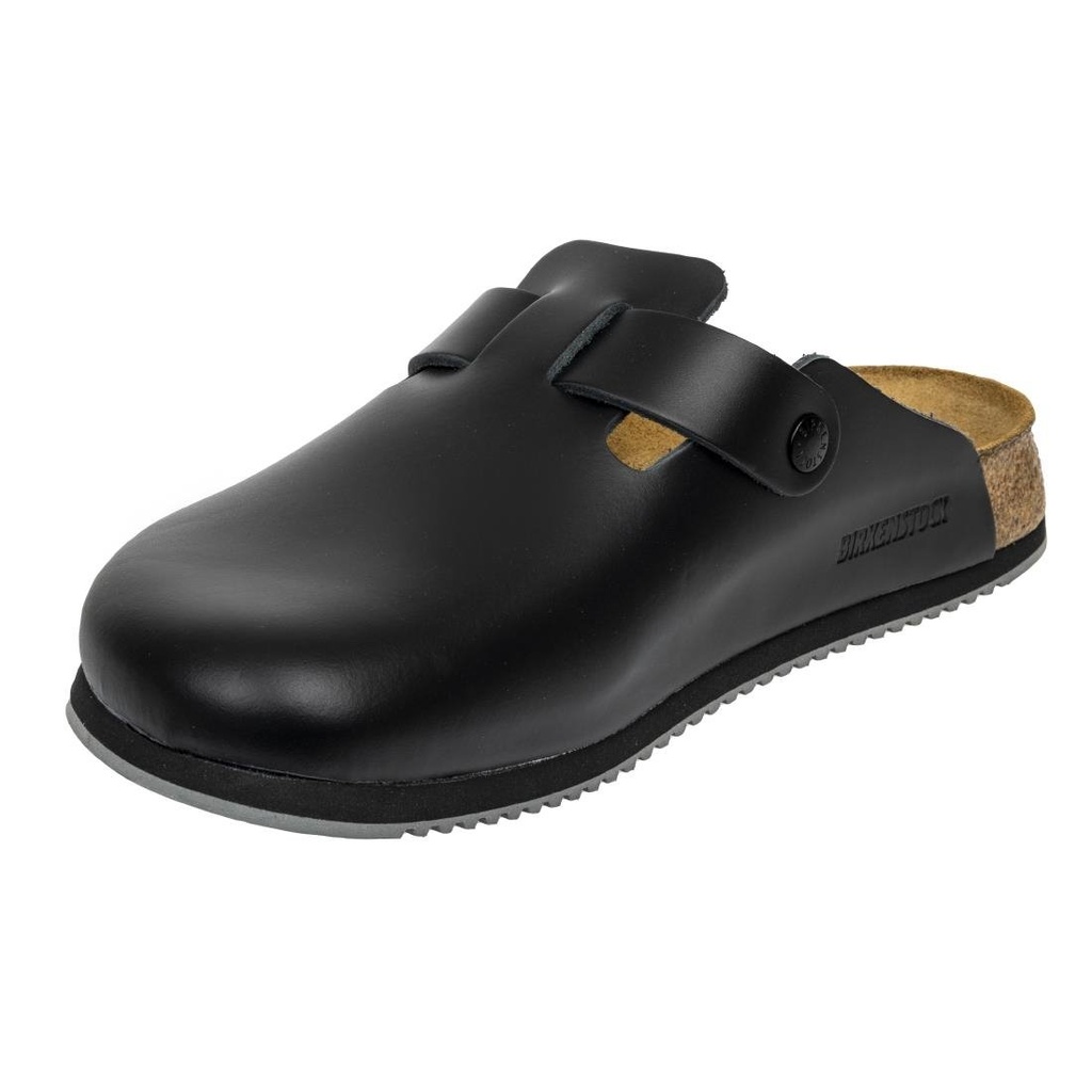 Sabots professionnels noirs Boston adhérence Birkenstock 40