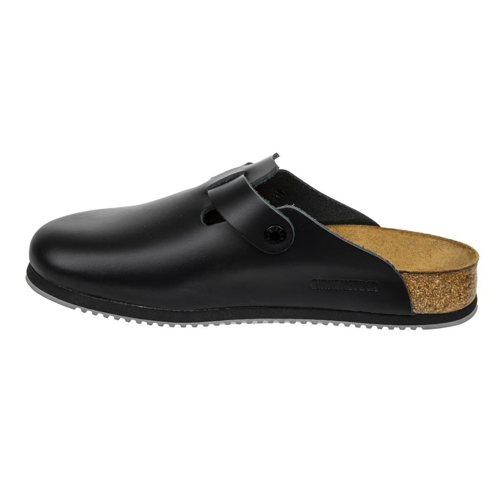 Sabots professionnels noirs Boston adhérence Birkenstock 40