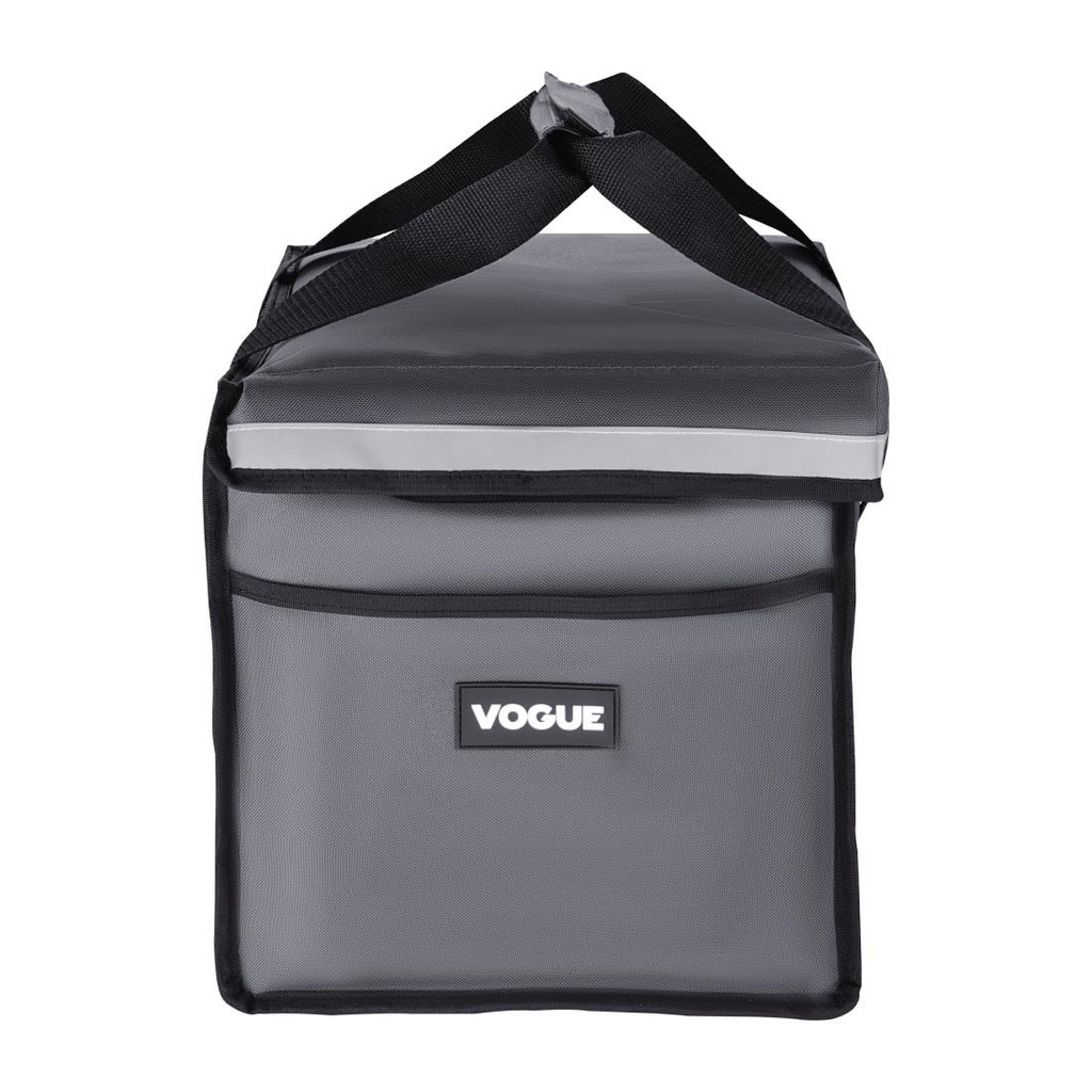 Sac de livraison isotherme pliant Vogue gris 305 x 380 x 380 mm