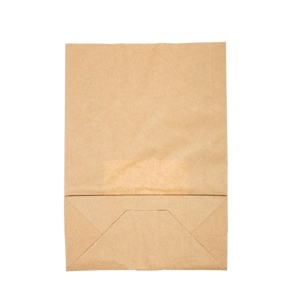 Sachets compostables en kraft doublés avec fenêtre NatureFlex Vegware (x250)