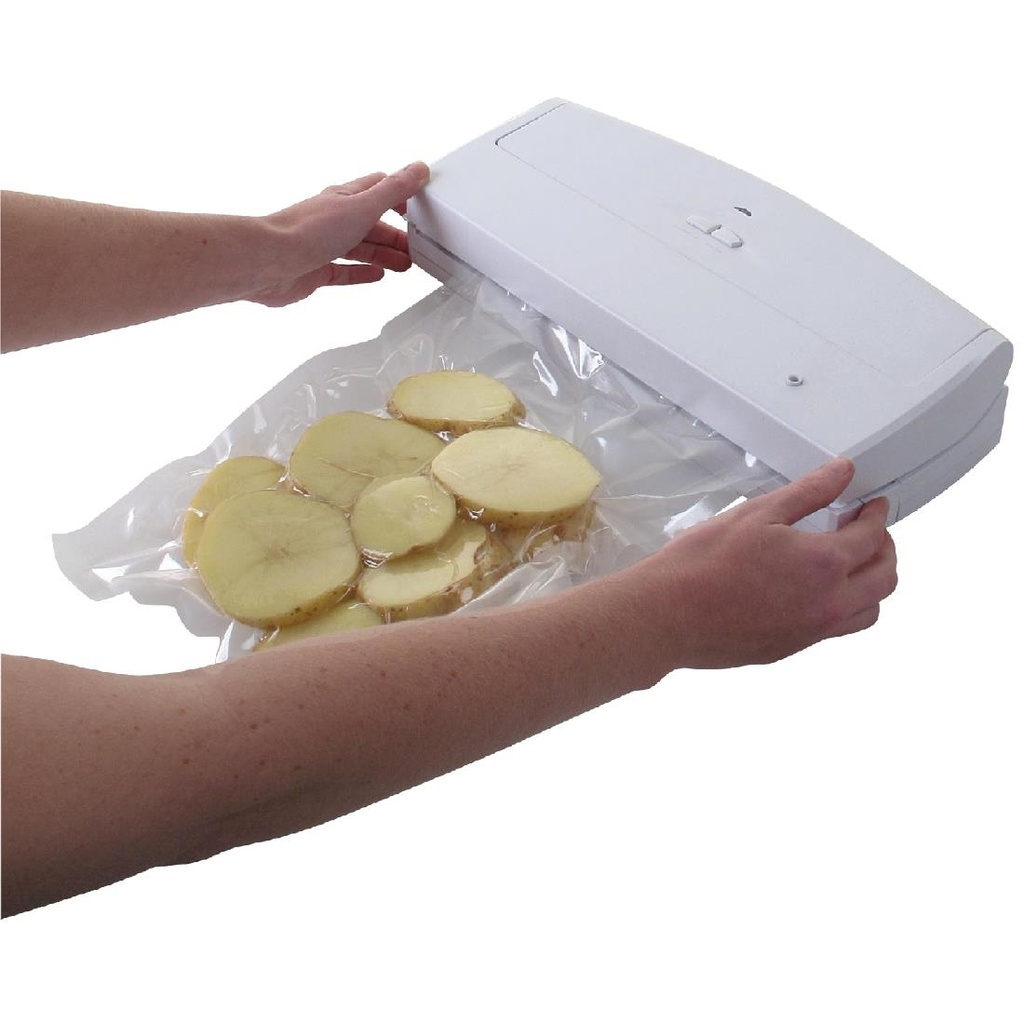 Sacs d emballage sous vide Vogue 250 x 350mm gaufrés (Lot de 50)