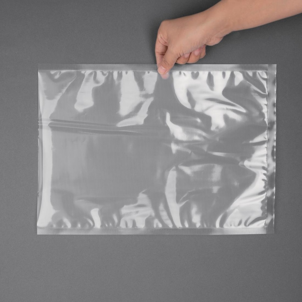 Sacs d emballage sous vide Vogue 250 x 350mm gaufrés (Lot de 50)