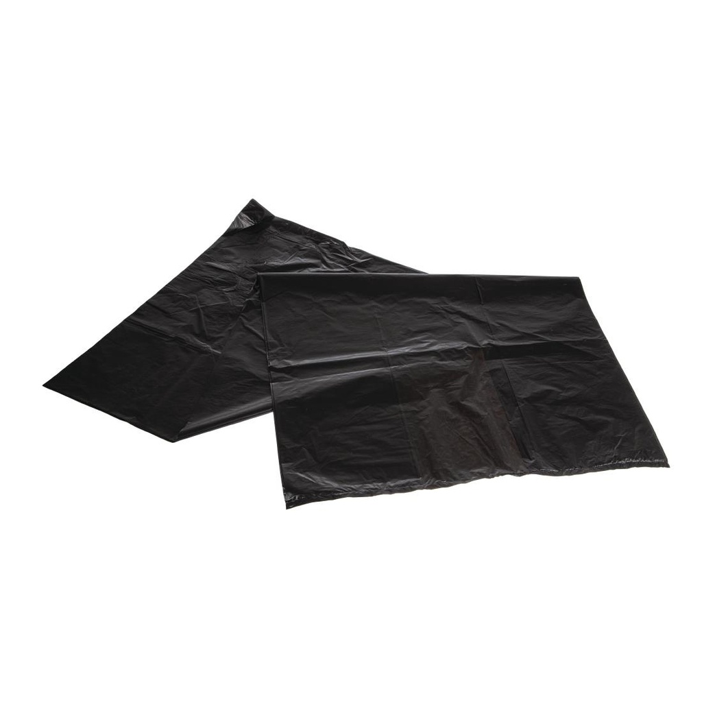 Sacs poubelles très résistants Jantex 70L noirs (Lot de 200)