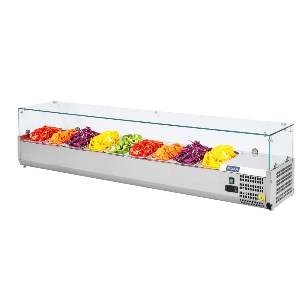 Saladette réfrigérée 9 bacs GN 1/3 Polar Série G