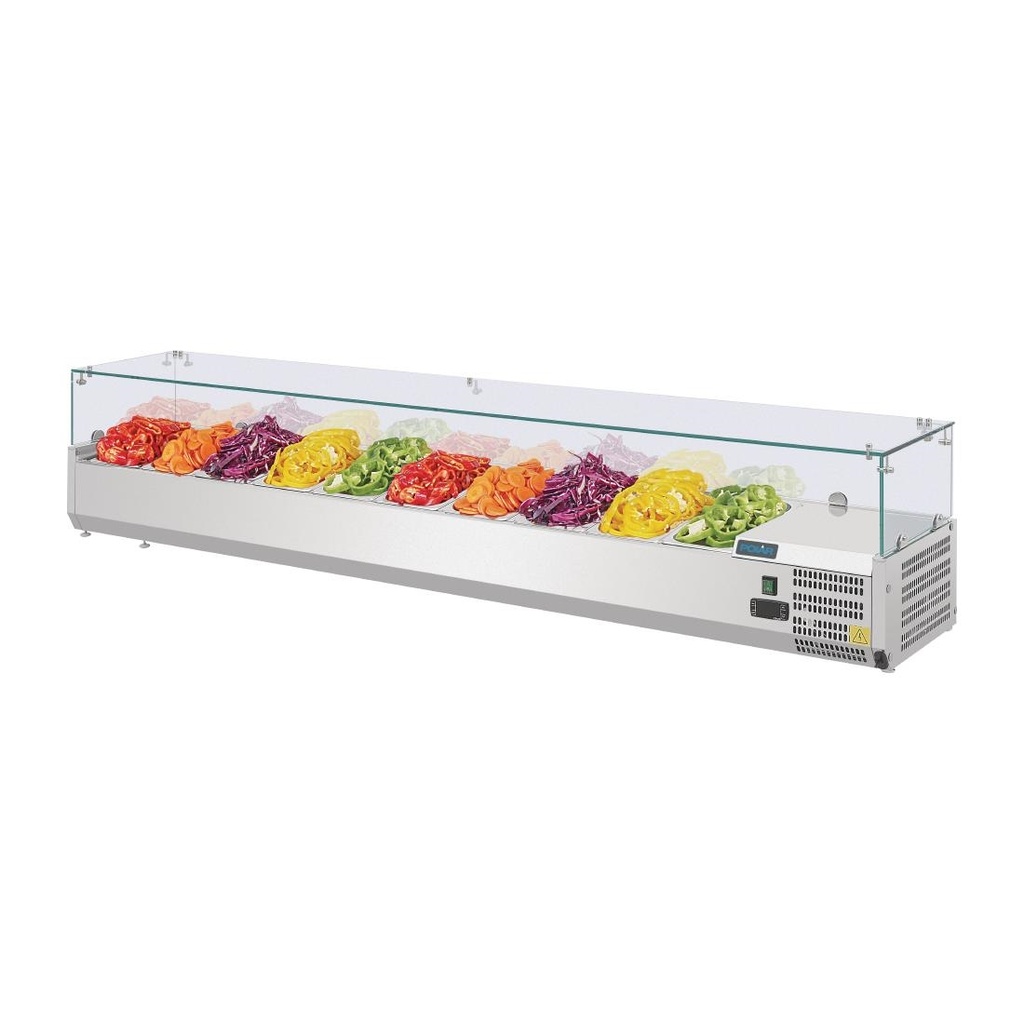 Saladette réfrigérée Polar Série G 10x GN1/4