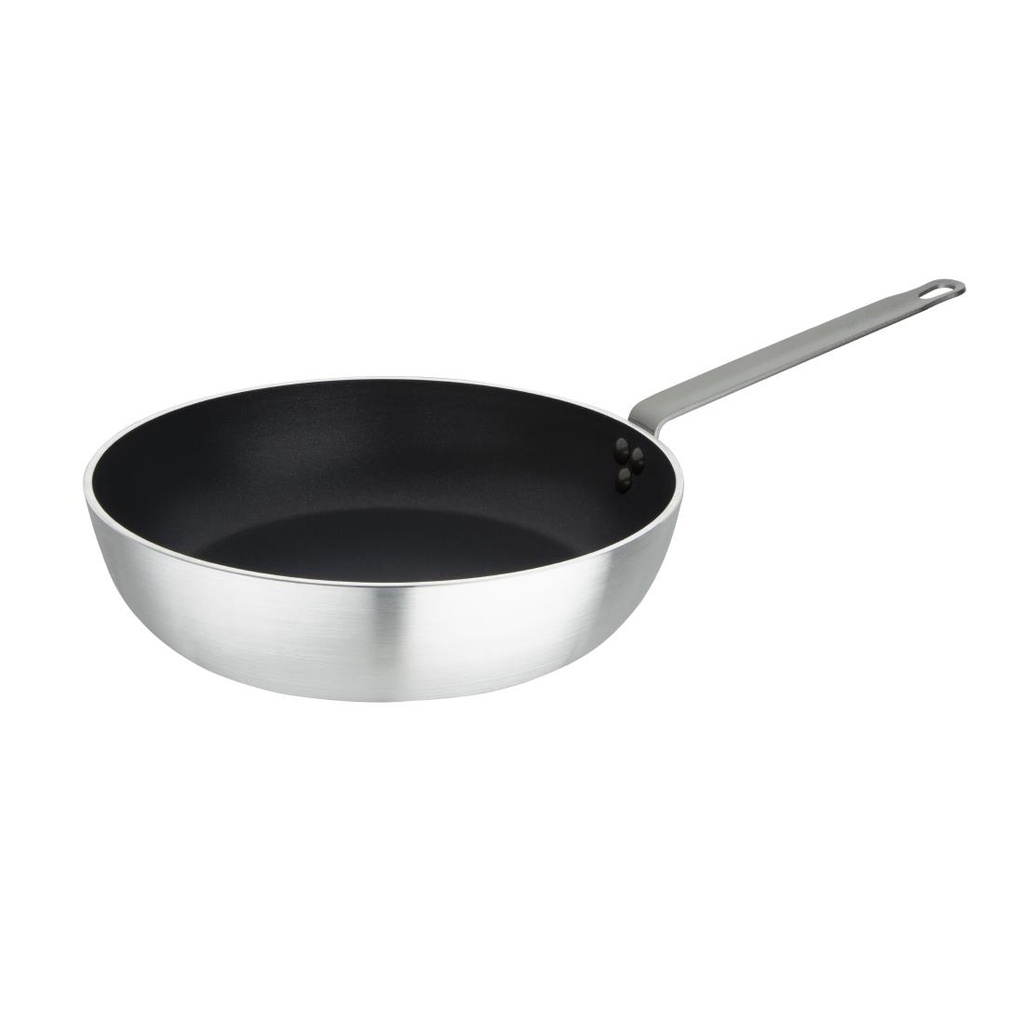 Sauteuse conique anti-adhésive en aluminium Vogue 320mm