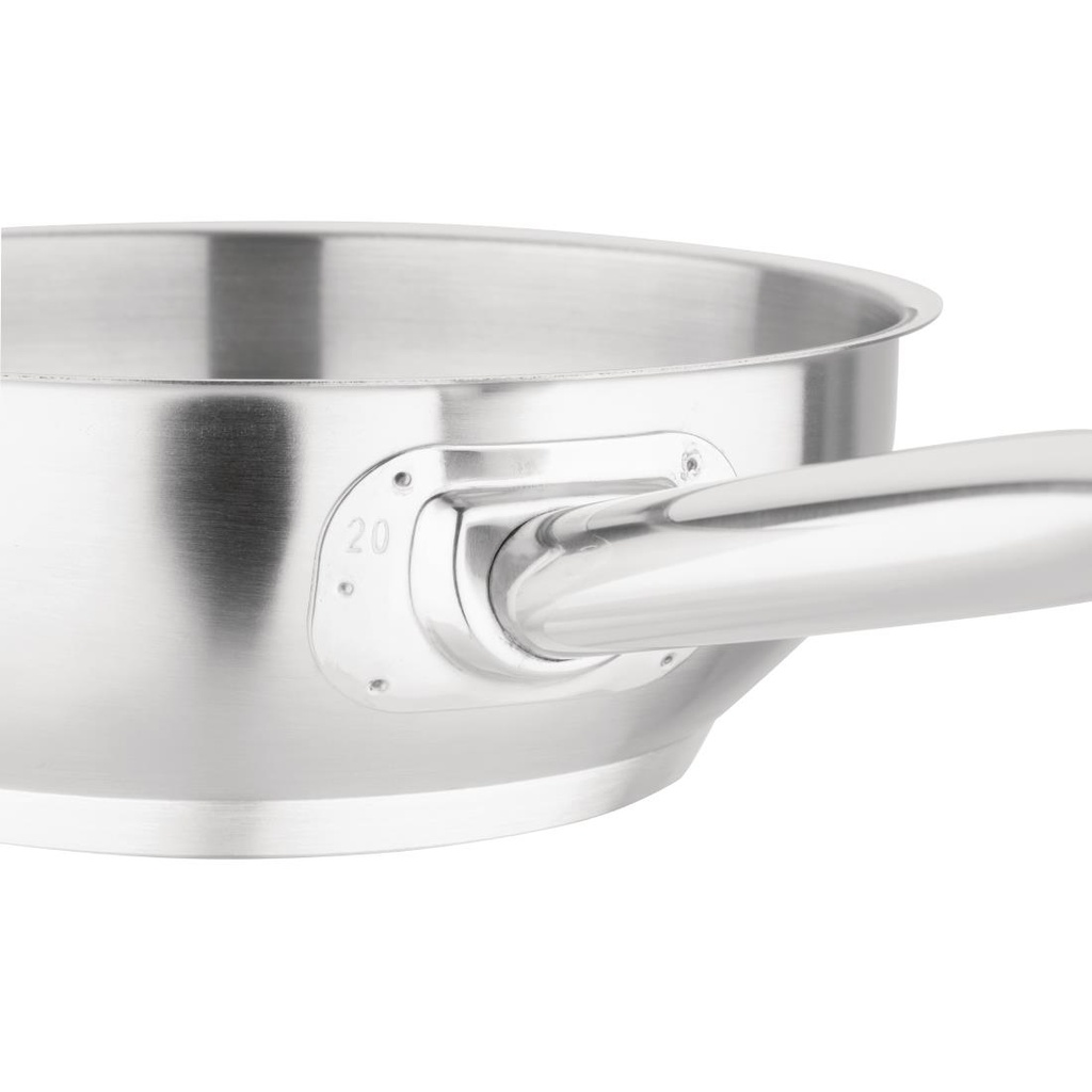 Sauteuse en inox Vogue