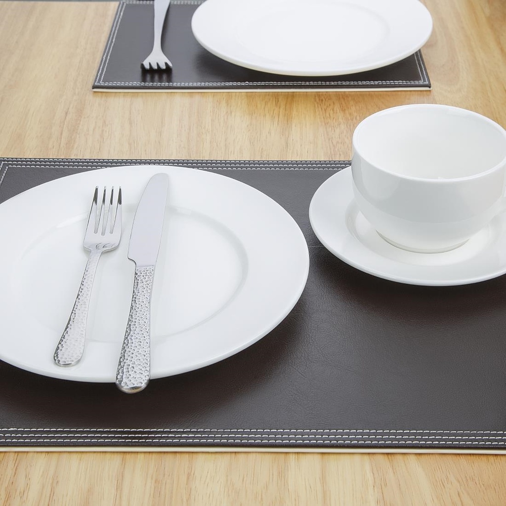 Set de table en simili cuir Olympia 300 x 400mm