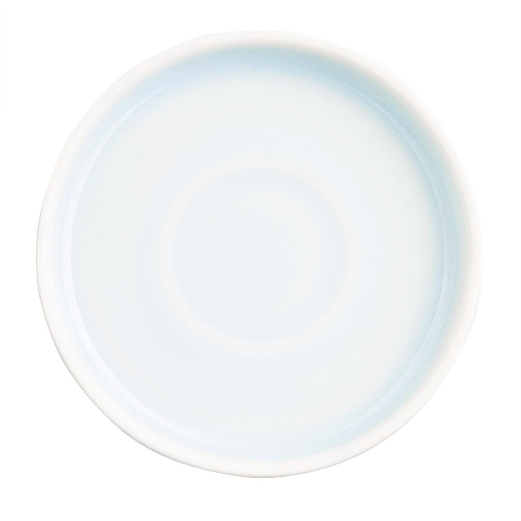 Soucoupes Olympia Fondant bleues 115mm (lot de 6)