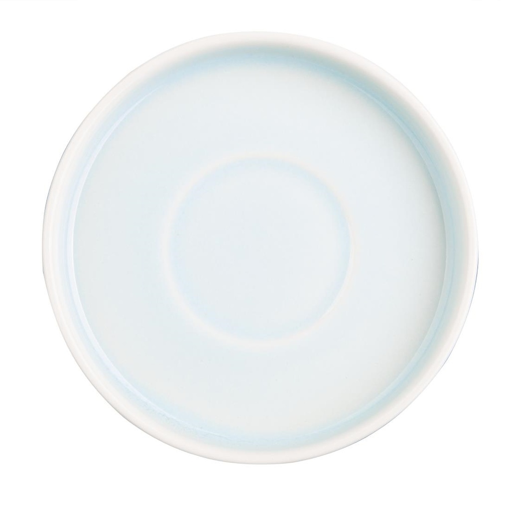Soucoupes Olympia Fondant bleues 135mm (lot de 6)