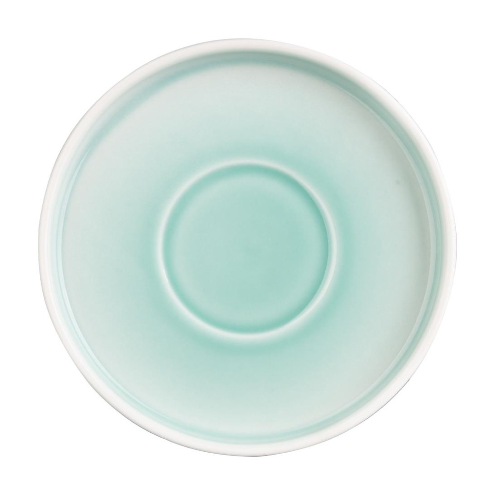 Soucoupes Olympia Fondant vertes 152mm (lot de 6)