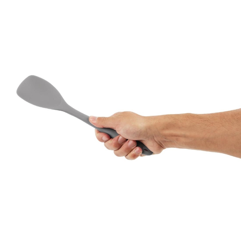 Spatule cuillère grise en silicone résistant à la chaleur Vogue