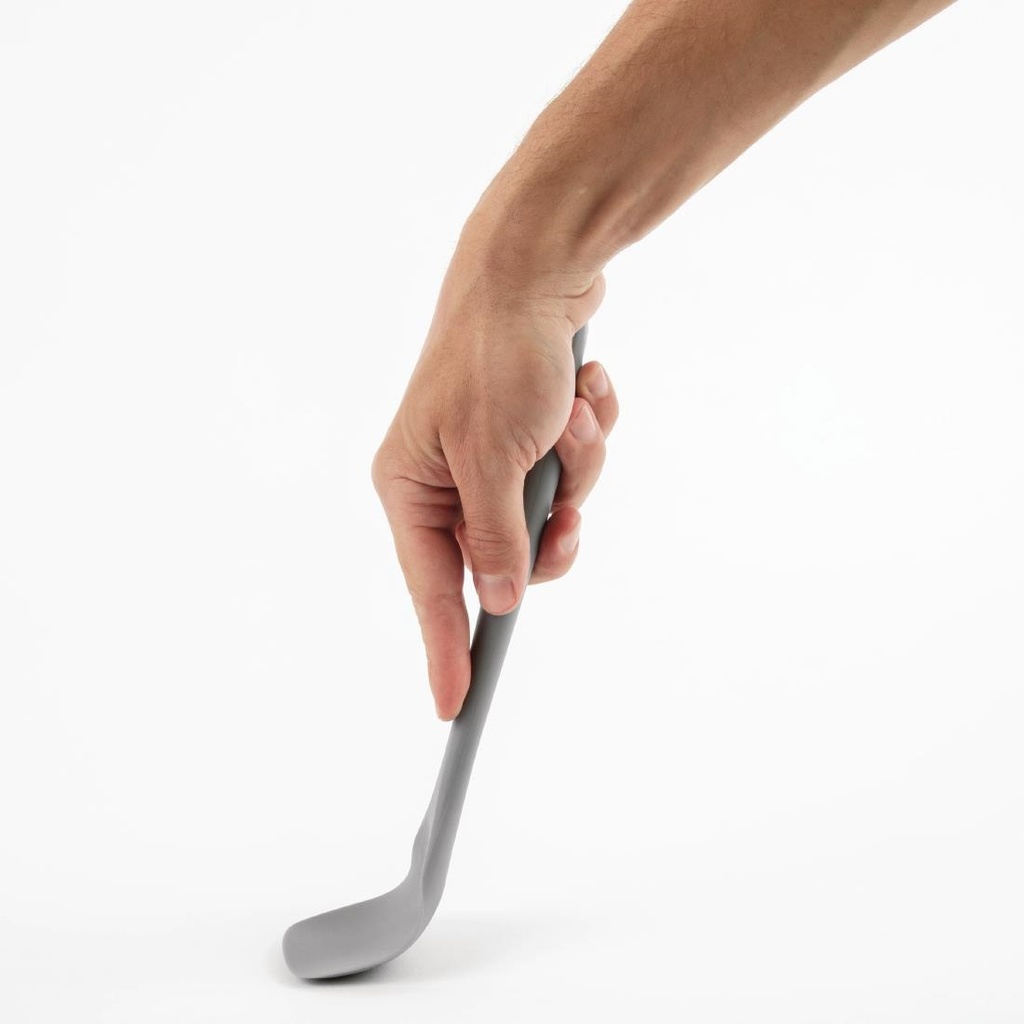 Spatule cuillère grise en silicone résistant à la chaleur Vogue