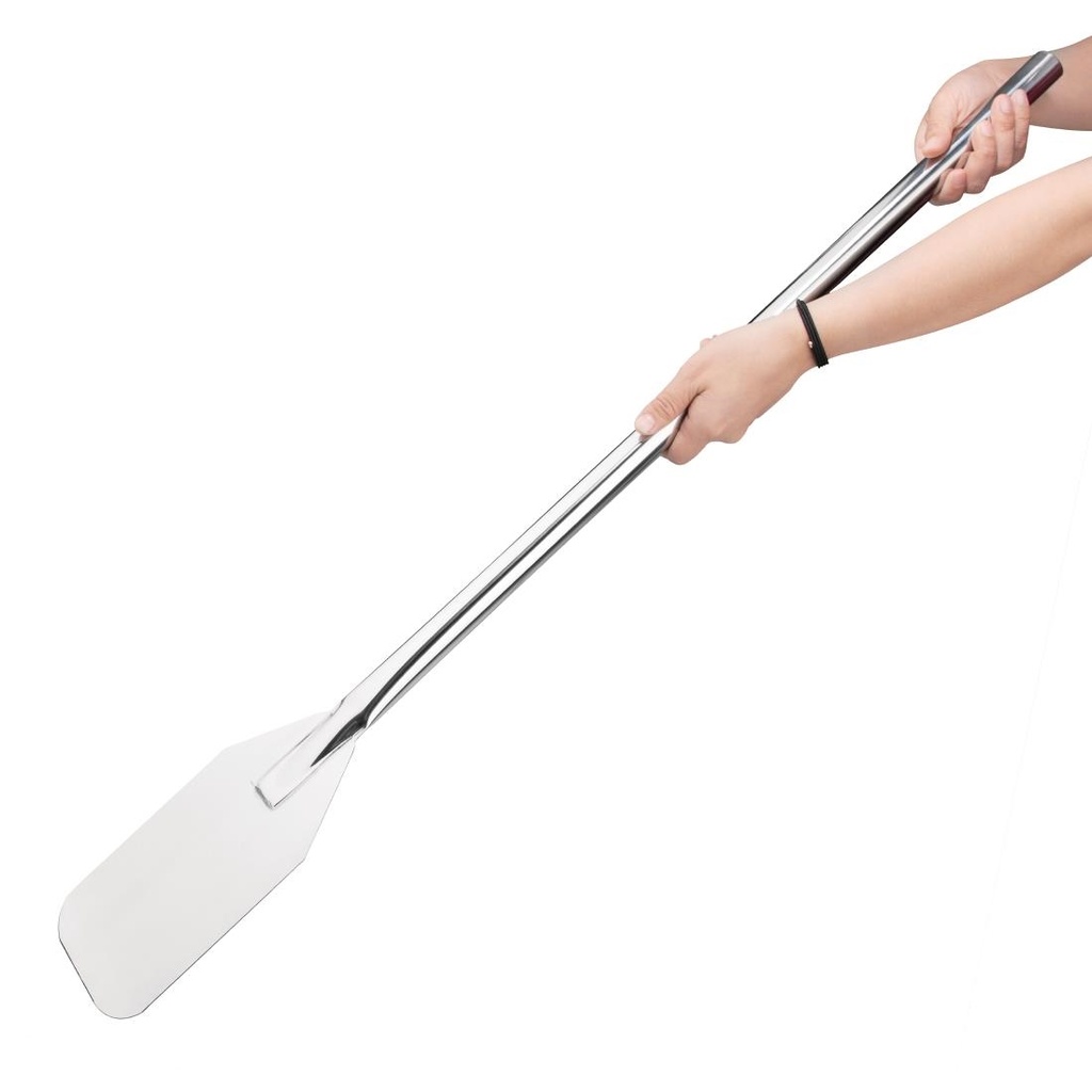 Spatule géante inox Vogue - Pleine