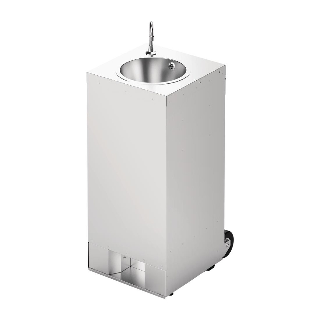 Station de lavage des mains mobile avec crédence IMC 10L