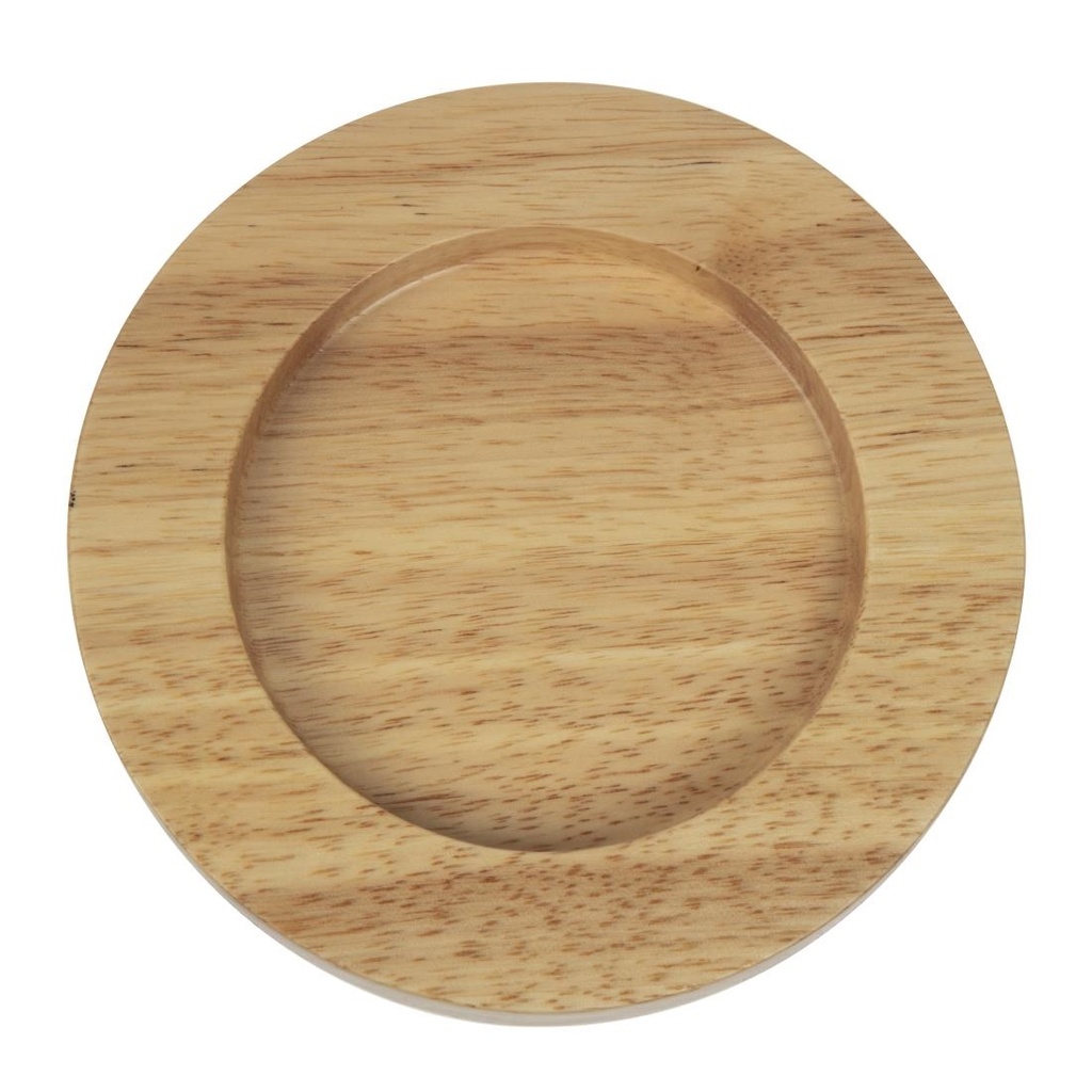 Support en bois clair pour mini cocotte Y259 et mini poêle GJ553 Olympia