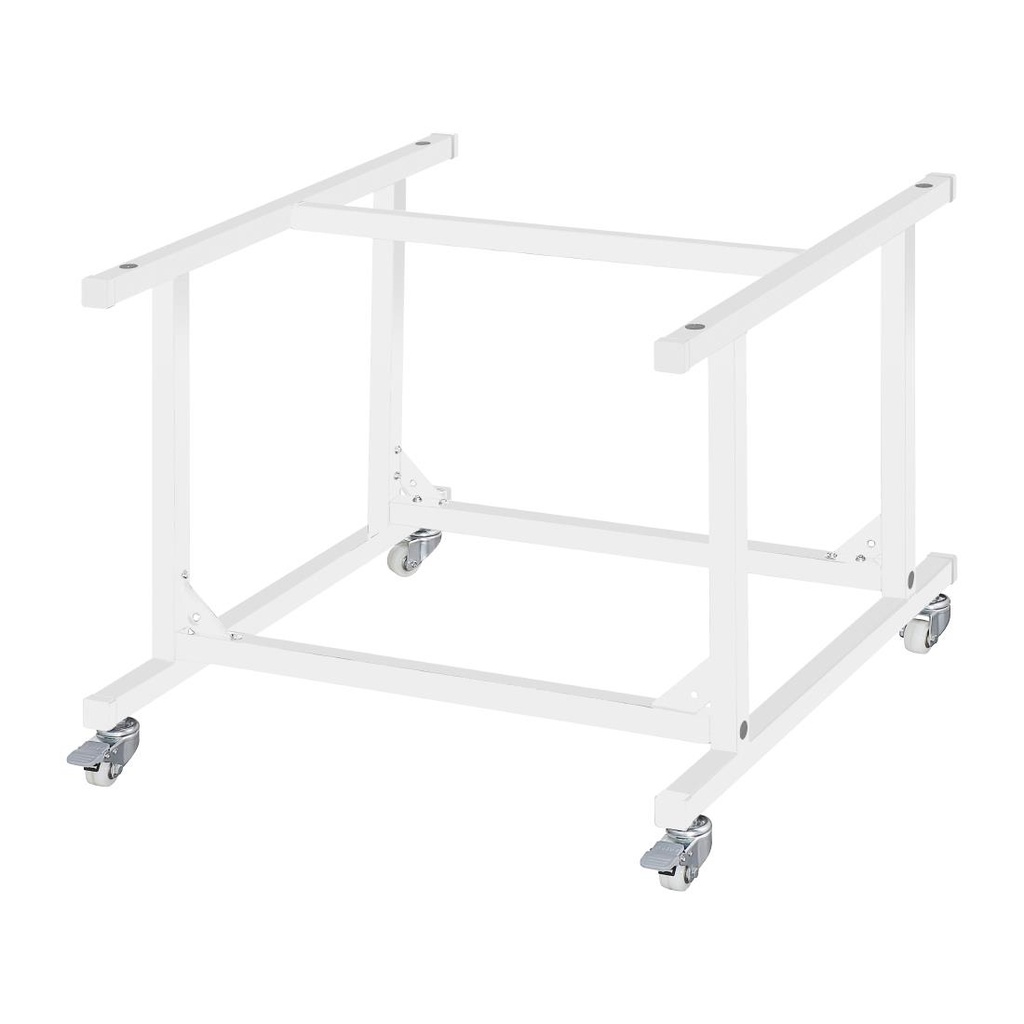 Support mobile pour vitrine réfrigérée de comptoir à poisson Polar Série G 175L