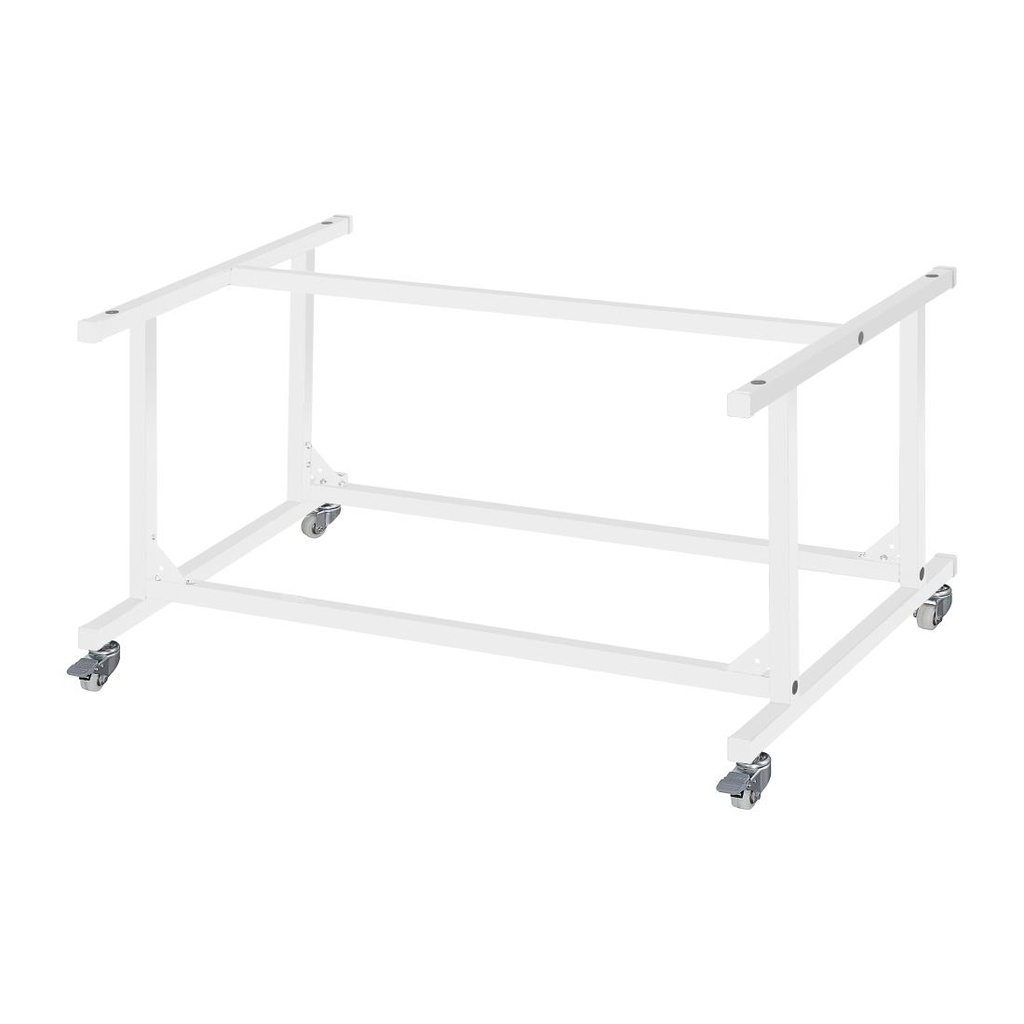 Support mobile pour vitrine réfrigérée de comptoir à poisson Polar Série G 255L