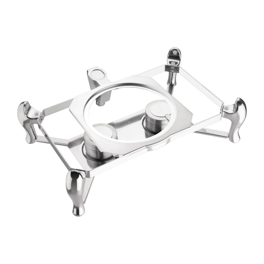 Support pour chafing dish induction avec couvercle en verre GN 1/1 Olympia 